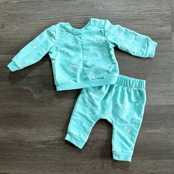 Cat and Jack Baby Boy Outfit Size 0-3 Months Like New, Baby Cat & Jack Bundle - Picture 6 of 9
